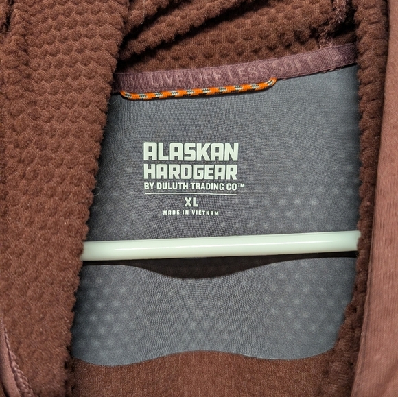 Alaskan Hardgear Womens Hoodie Pullover Sweatshirt with Pockets Insulated XL - Picture 4 of 7